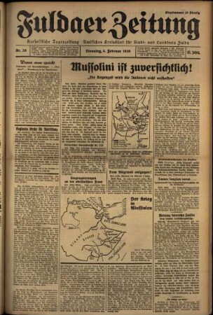 Ausgabe vom Dienstag, den 04. Februar 1936.