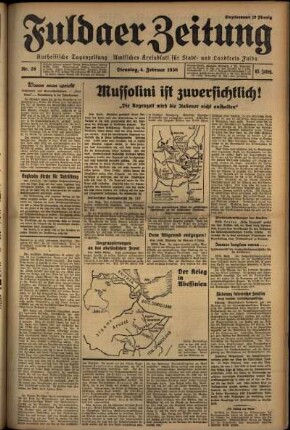 Ausgabe vom Dienstag, den 04. Februar 1936.