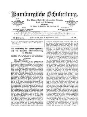 Die Erörtung der Lehrerinnenfrage auf der Deutschen Lehrerversammlung in München : (Fortsetzung)