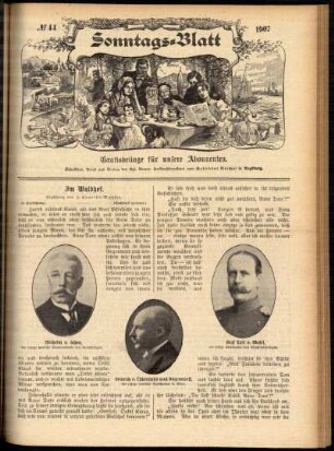 Ausgabe vom Sonntag, den 03. November 1907.