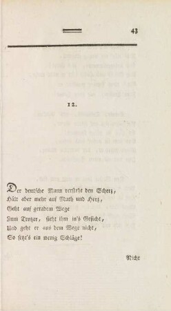 12. Der deutsche Mann versteht den Scherz