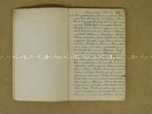 Heft mit tagebuchartigen handschriftlichen Aufzeichnungen von Auguste Graf aus dem Jahr 1911 - Familiennachlass