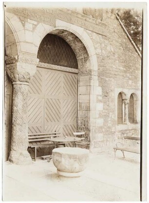 Reste des Domes, Goslar: Vorhalle