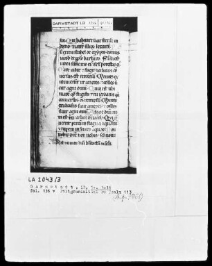 Psalterium — Initiale I?, Folio 136 verso