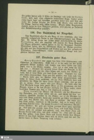 136. Das Raubschloß bei Ringethal