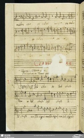 9 Christophorus Clavius: Domine Jesu Christe non sum dignus