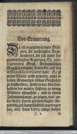 Vor-Erinnerung