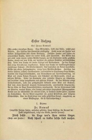 Das alte Lied : Schauspiel in drei Aufzügen