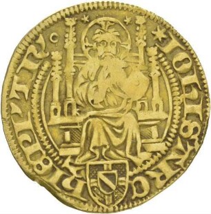 Goldgulden Johann von Baden, Erzbischof von Trier