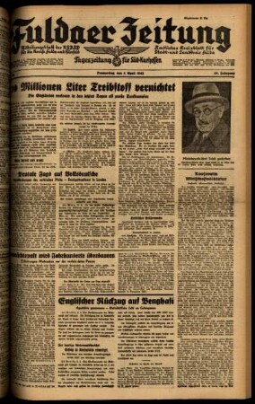 Ausgabe vom Donnerstag, den 03. April 1941.