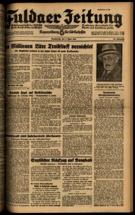 Ausgabe vom Donnerstag, den 03. April 1941.