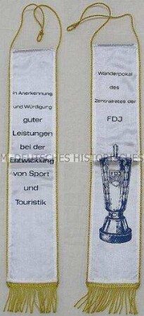 Fahnenschleife der Freien Deutschen Jugend