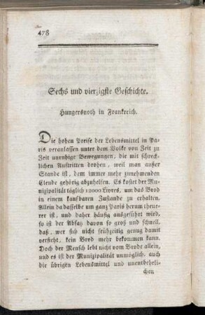 Sechs und vierzigste Geschichte - Fünfzigste Geschichte