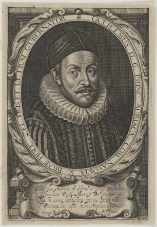 Bildnis des Gulielmus Princ. Auriacae. Com. Nassaviae