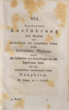 Auserlesene Rechtsfälle und Ausarbeitungen : vom ... Gönner, 4