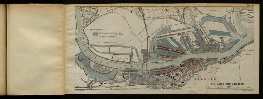 Blatt 1. Der Hafen von Hamburg.