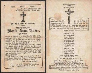 Nobis, Maria Anna geb. Braun