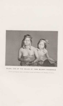 Mujan, one of the belles of Tama Bulan's household