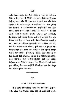 37. Neue Bekanntschaften.