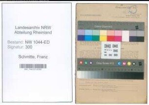 Entnazifizierung Franz Schmitte , geb. 17.06.1896 (Lehrer)