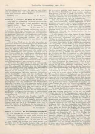 275 [Rezension] Gutberlet, Constantin, Der Kampf um die Seele. Zwei Bände. 2., verb. Aufl