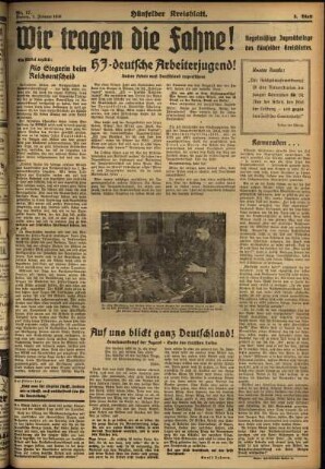 Dritte Ausgabe vom Freitag, den 07. Februar 1936.