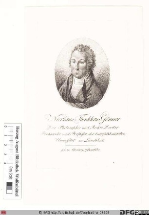 Bildnis Nicolaus Thaddäus Gönner (1808 Ritter von)