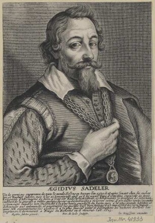 Bildnis des Aegidivs Sadeler