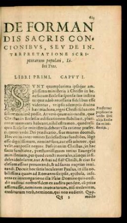 Libri Primi.