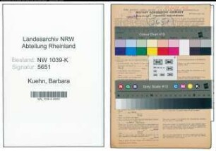 Entnazifizierung Barbara Kuehn , geb. 04.11.1886 (Lehrerin)