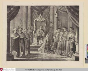 [Kaiser Maximilian I.; Keizer Maximiliaan I van Habsburg verleent de keizerskroon aan Amsterdam]