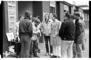 Kleinbildnegativ: Streik Kleindienst, 1984