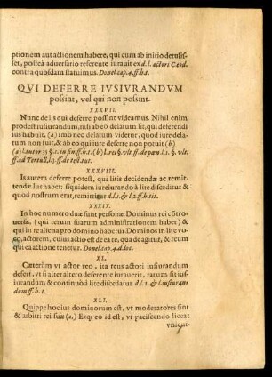 Qui Deferre Iusiurandum possint, vel qui non possint.