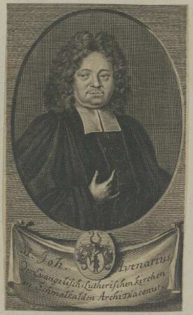 Bildnis des Joh. Avenarius