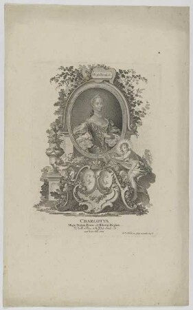 Bildnis der Charlotta, Magn: Britan: Regina
