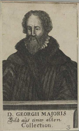 Bildnis des Georgius Majorus