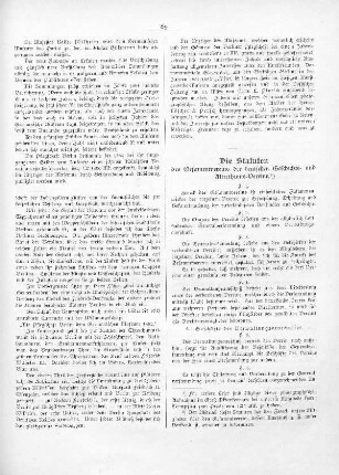 Die Statuten des Gesammtvereins der detschen Geschichts- und Alterthums-Vereine