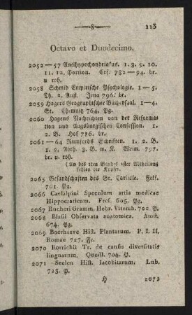 113-146, Octavo et Duodecimo