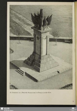 82. Denkmal am "Platz der Begegnung" in Torgau an der Elbe