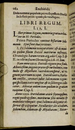 Libri Regum.