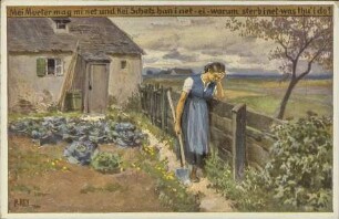 "Mei Mueter mag mi net". [R]