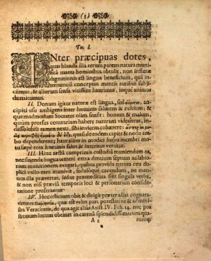 Diss. philos. de parrēsia, seu libertate sermonis