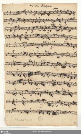 Stimmensatz 2 [Fassung ohne Organo obligato; Schreiber: Opitz, J. S.; u.a.]