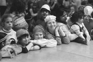 Kinderkostümfest des Festausschusses Karlsruher Fastnacht in der Gartenhalle