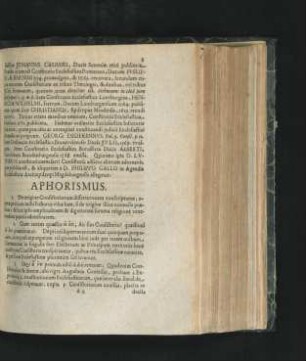 Aphorismus. 1. - 27.