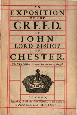 An exposition of the Creed