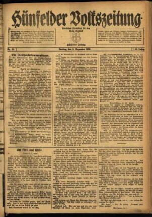 Ausgabe vom Freitag, den 05. Dezember 1919.
