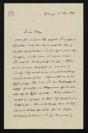 Brief 41: 24.11.1909