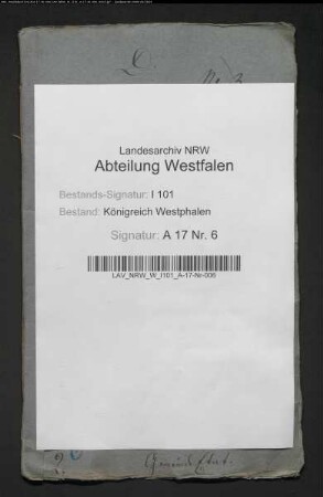 Etats der Gemeinden Dringenberg und Willebadessen