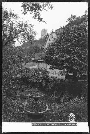 Rathen-Niederrathen, Alte oder Amselgrund- oder Böhmische Mühle, Sägemühle